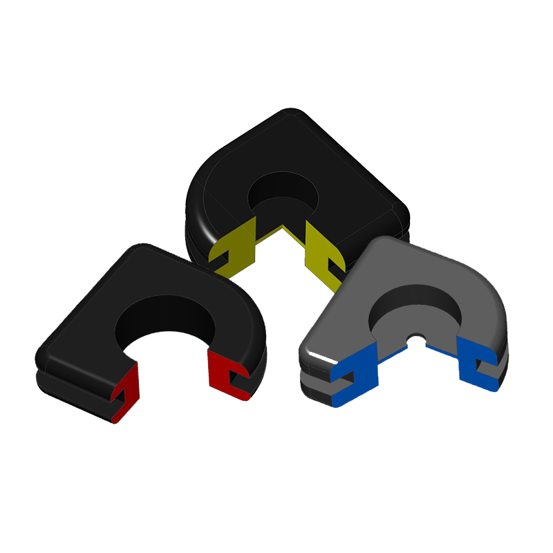 Gummiformteile - Kabeldurchführungen U-Form